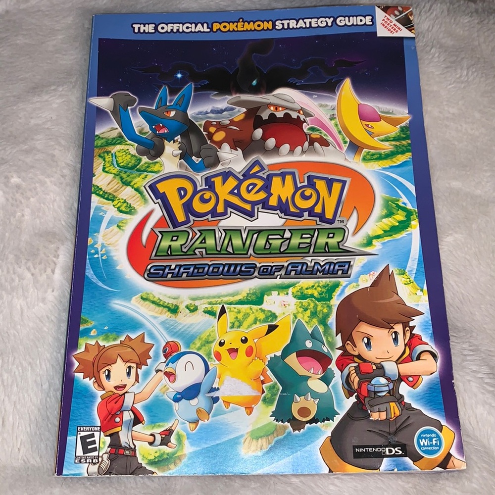 SALE!!! Strategy guide Pokémon ranger shadows of Alamia            6